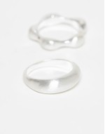 unisex molten 2 pack in silver